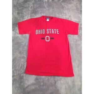 JanSport Mens Ohio State Buckeyes Shirt Size M Red Jersey Z3-73